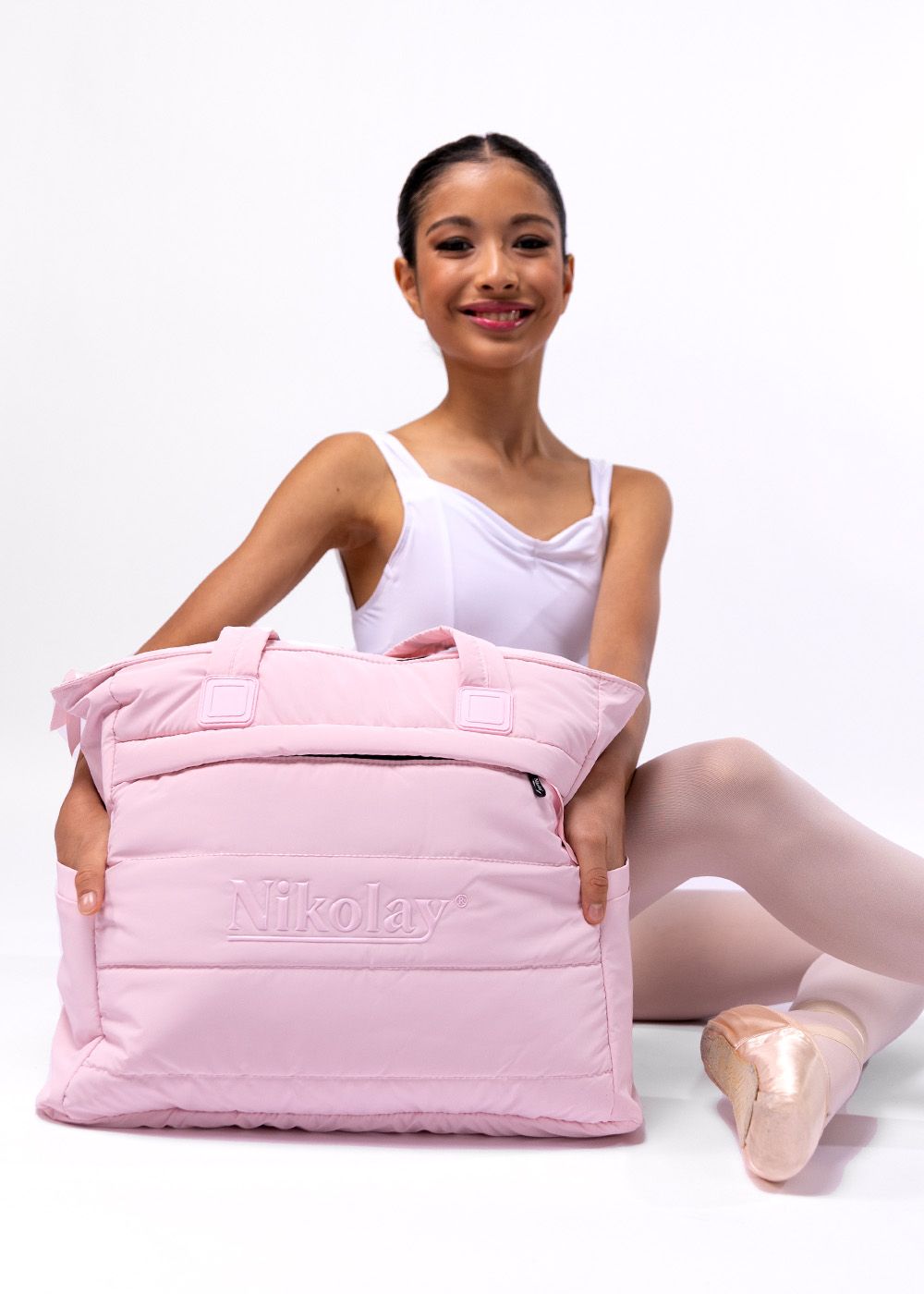 Medium Tote Bag, Color: Pink