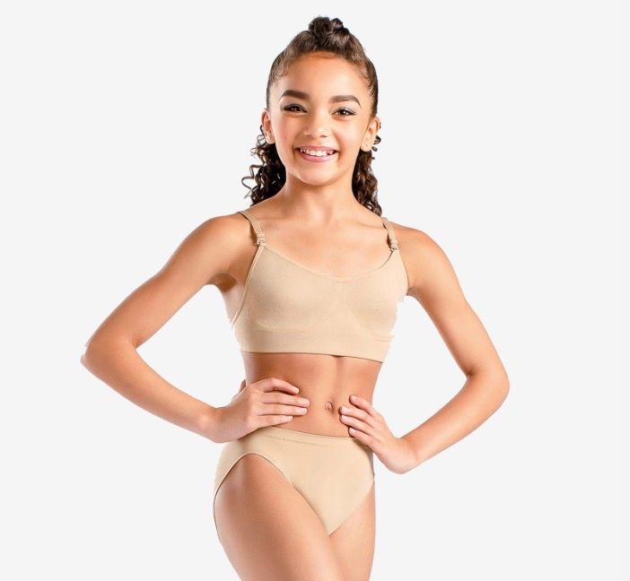 Children’s Dance Brief, Color: Nude, Size: Child-YJR
