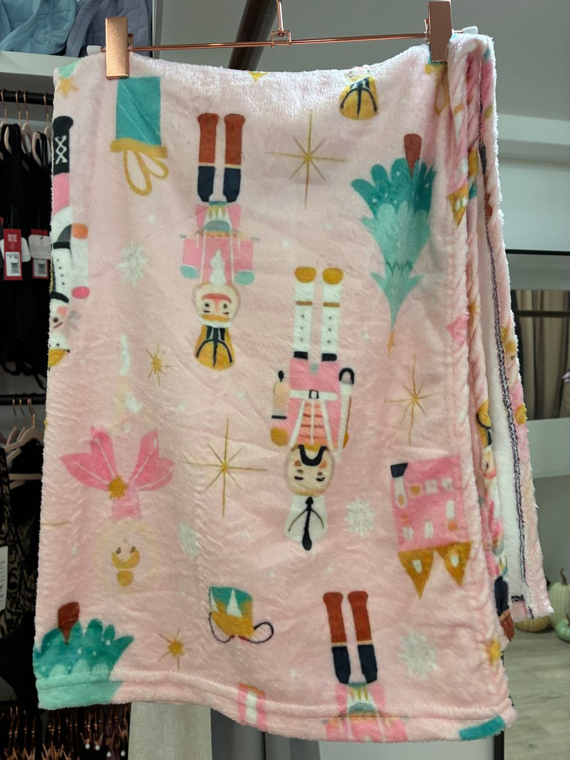 Nutcracker Fleece Blanket