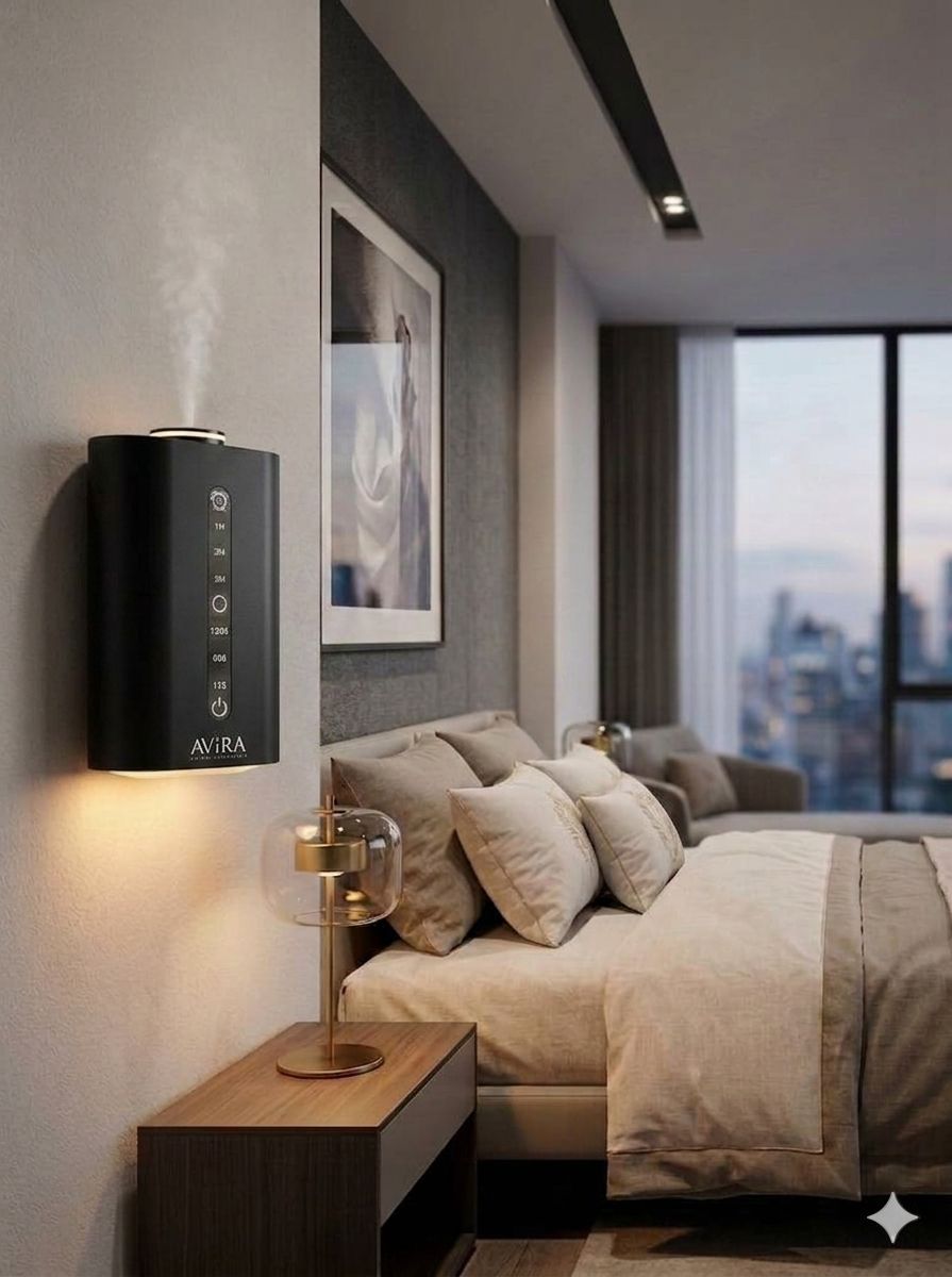 Matt Black - Waterless Smart Diffuser