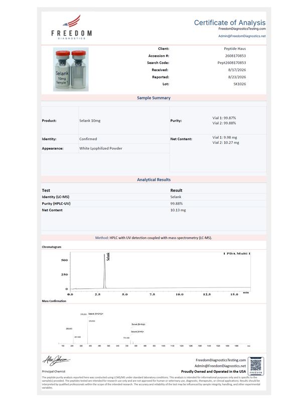 Selank 10mg