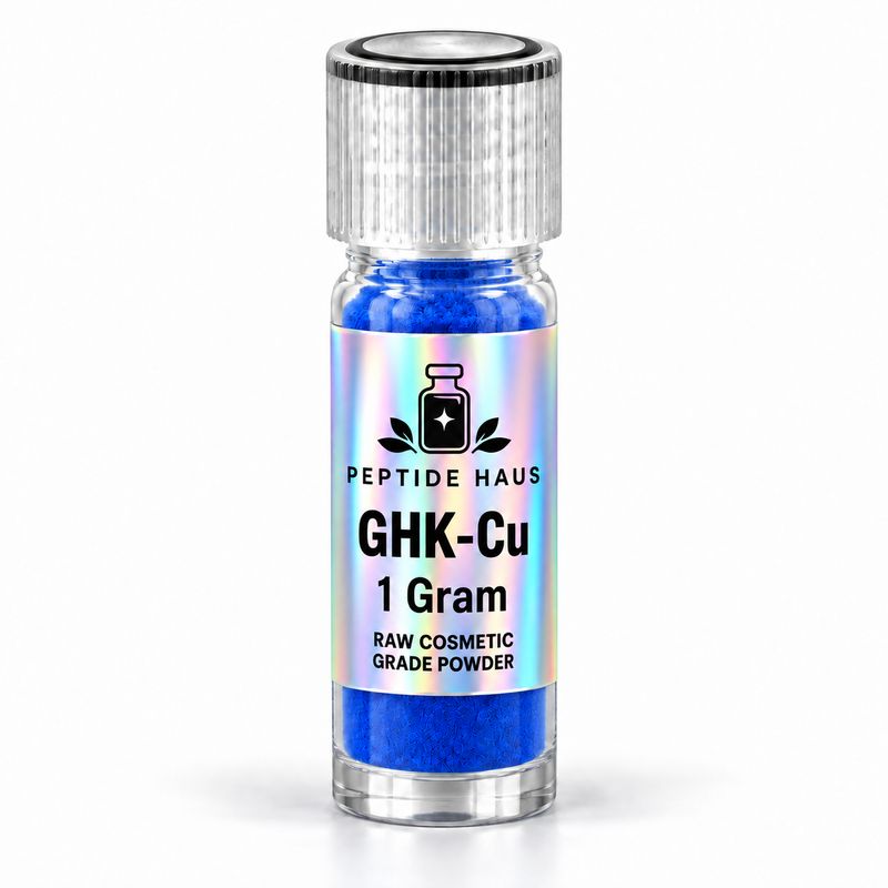 GHK-Cu Raw Cosmetic Grade Powder 1g