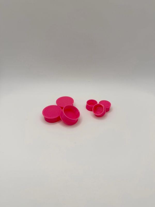 Vial Cap Covers Pink — 10 Pack