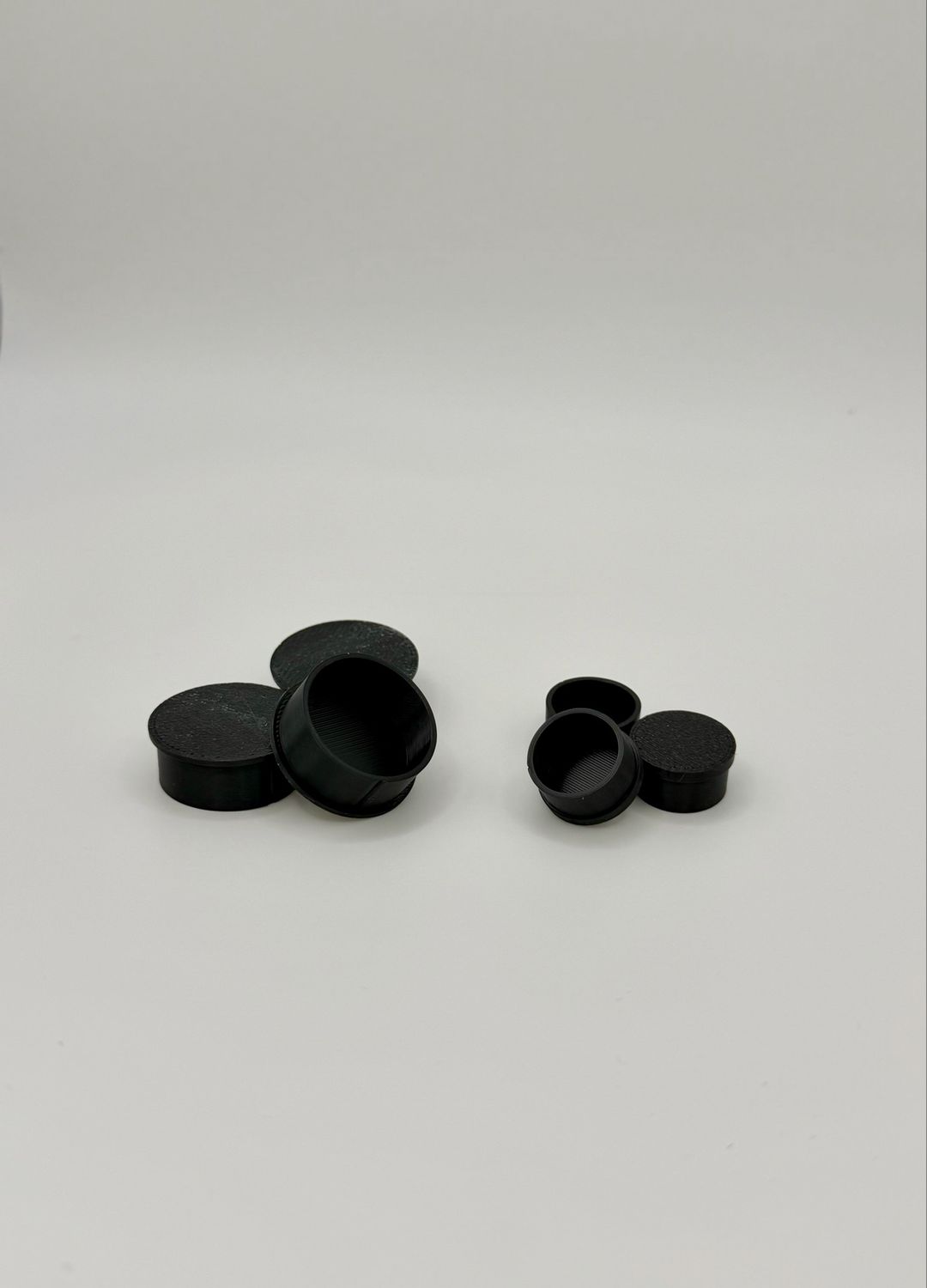 Vial Cap Covers Black — 10 Pack