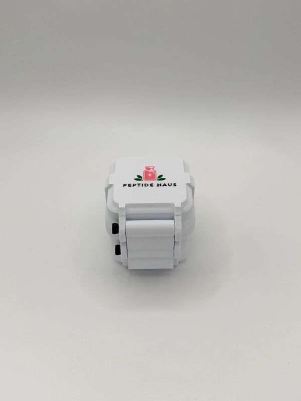 Vial Case White - 4ct