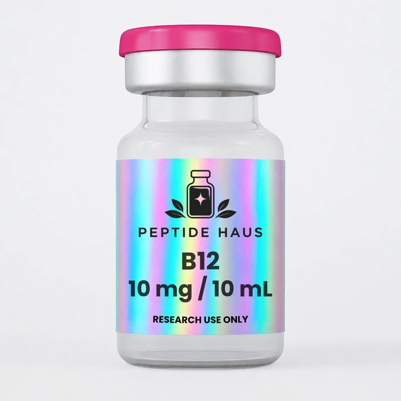 B12 10 mg Lyophilized Research Material — 3 mL Vial