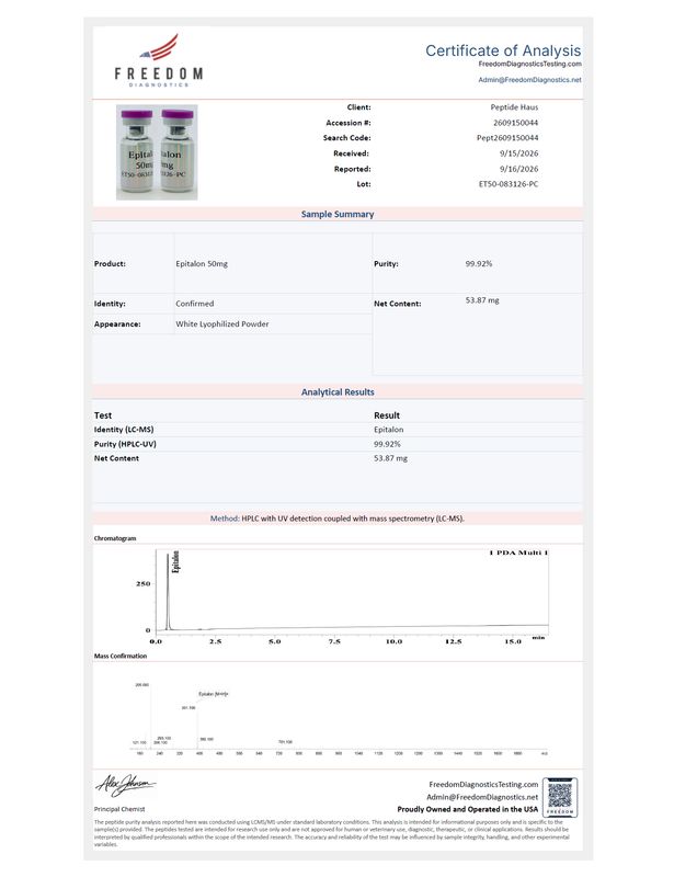 Epitalon 50mg