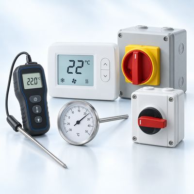 Thermometer, Thermostats &amp; Isolators