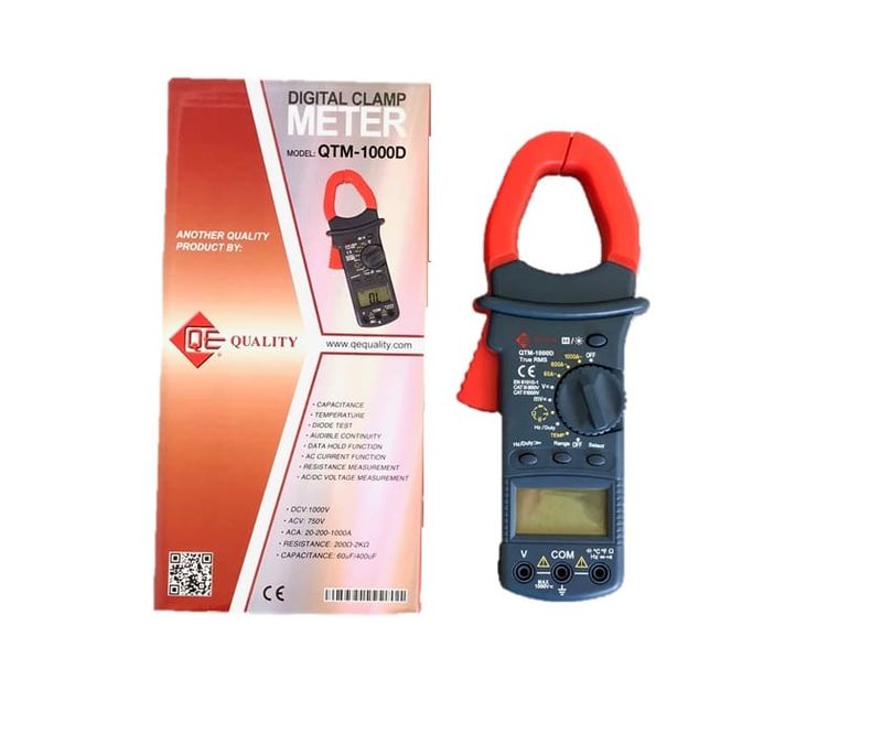 DIGITAL CLAMP METER 1000A (QTM-1000D)