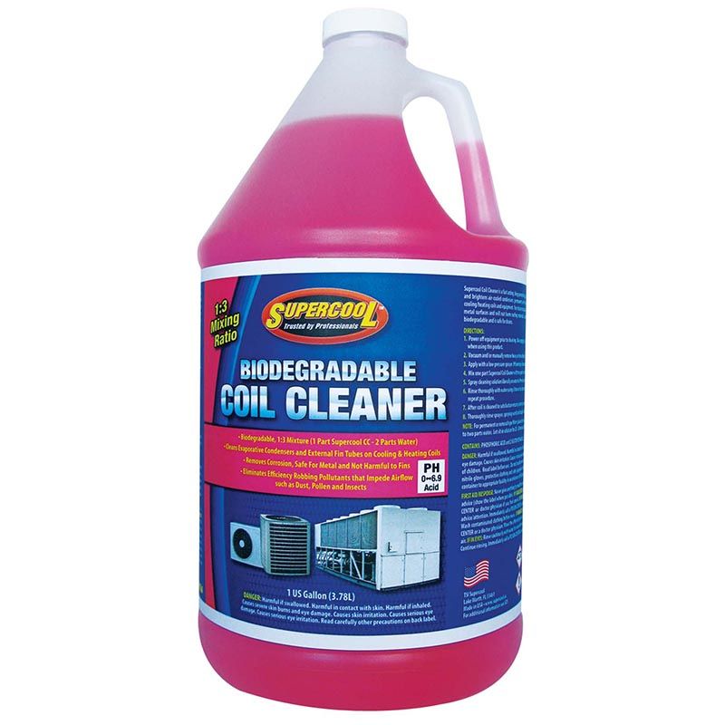 COIL CLEANER ACID BASED 1- GALLON