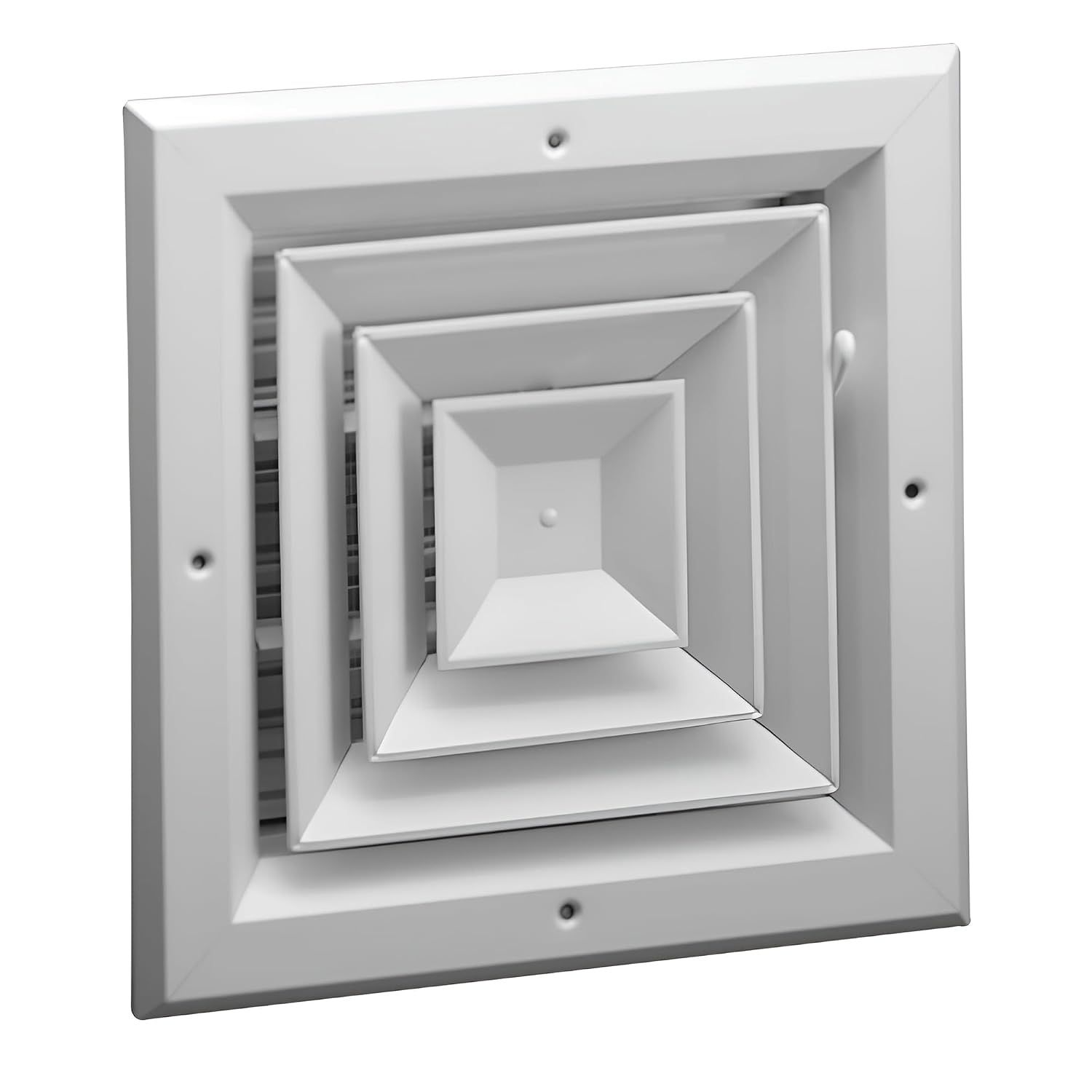 10'X10' (24'X24' PANEL) 4-WAY CEILING DIFFUSER WITHOUT DAMPER