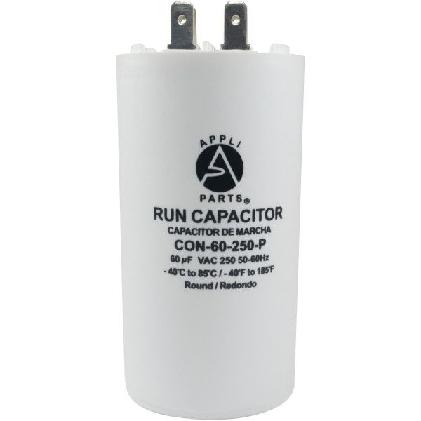 60 MFD UF 250V CAPACITOR PLASTIC(RUN CAPACITOR)