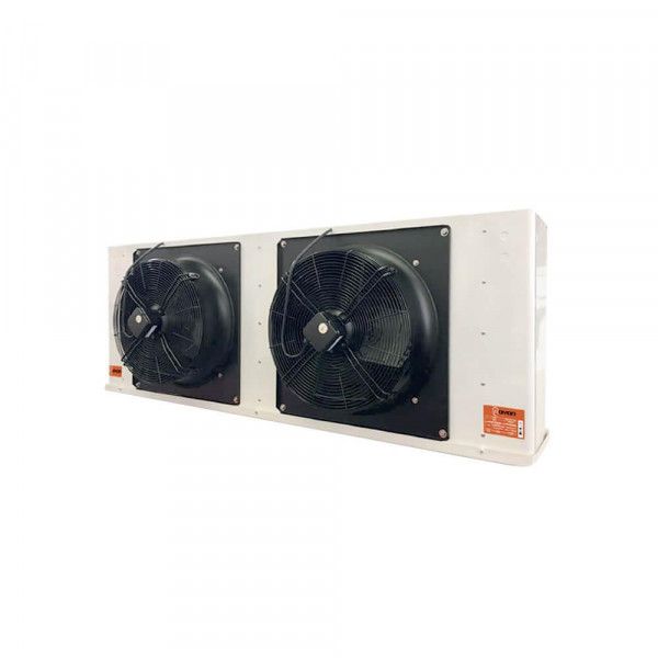 Oyon OEA5002816D Walk-in Evaporator 73,419 Btu Medium, 54,612 Btu Low, 2 x 19-3/4 in Fan, Electric Defrost, 220 V, 3 Ph, 50/60 Hz, 5 fpi, Medium Profile