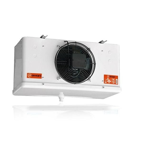 Oyon OEA3001086DE Walk-in Evaporator 7125 Btu Medium, 5208 Btu Low, 1 x 12 in Fan, Electric Defrost, 220 V, 1 Ph, 50/60 Hz, 5 fpi, Medium Profile