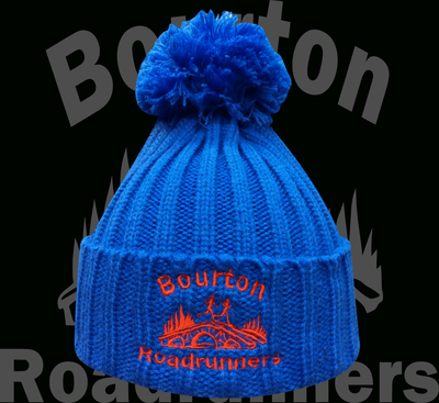Bourton Roadrunners Knitted Pom Pom Hat