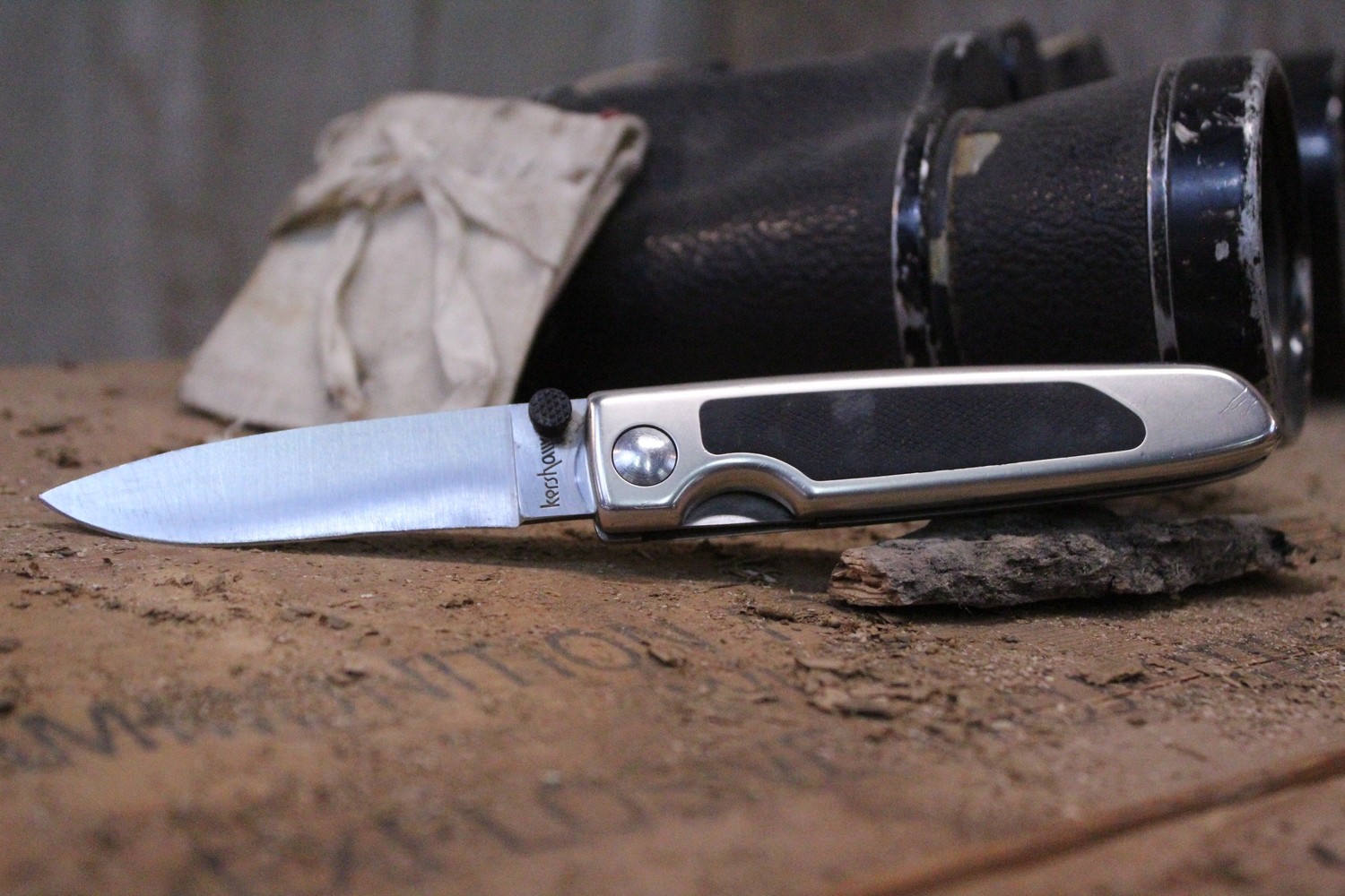 Kershaw Classic Liner Action 3&quot; Folder, Aluminium / Plain Stainless Steel ( Pre Owned )