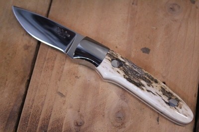 Don Dezarn 2.75" 4 Finger Skinner, Mammoth Ivory / Polished 154CM
