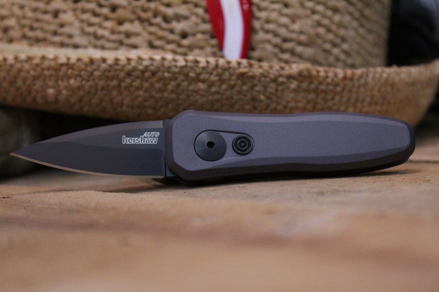 Kershaw Launch 4 1.9&quot; CA Legal Automatic Knife, Gray / Black ( Discontinued )