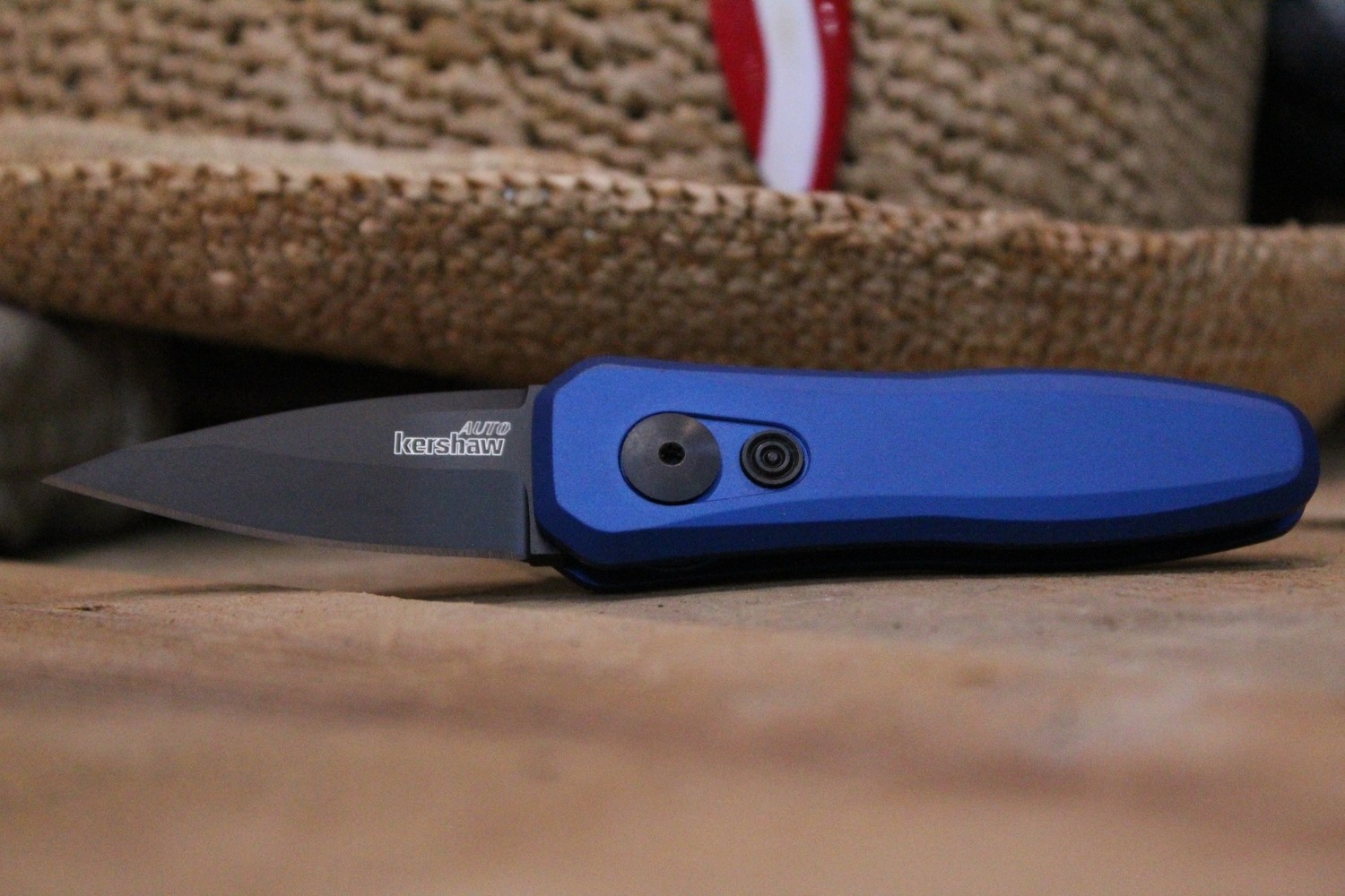 Kershaw Launch 4 1.9&quot; CA Legal Automatic Knife, Blue / Black ( Discontinued )