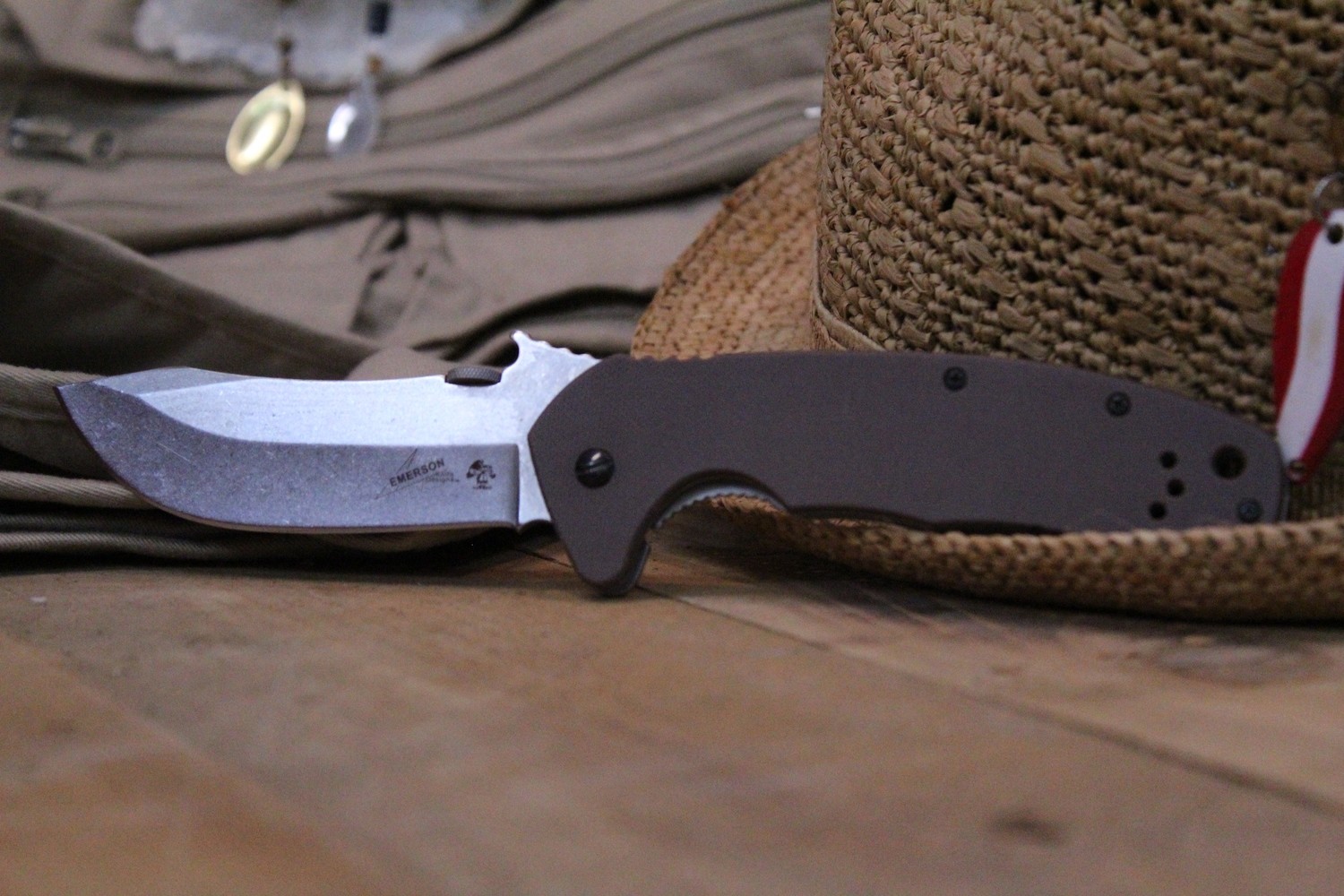 Kershaw CQC-11K 3.5&quot; Frame Lock Knife, Brown G-10 / Stonewash ( Pre Owned )