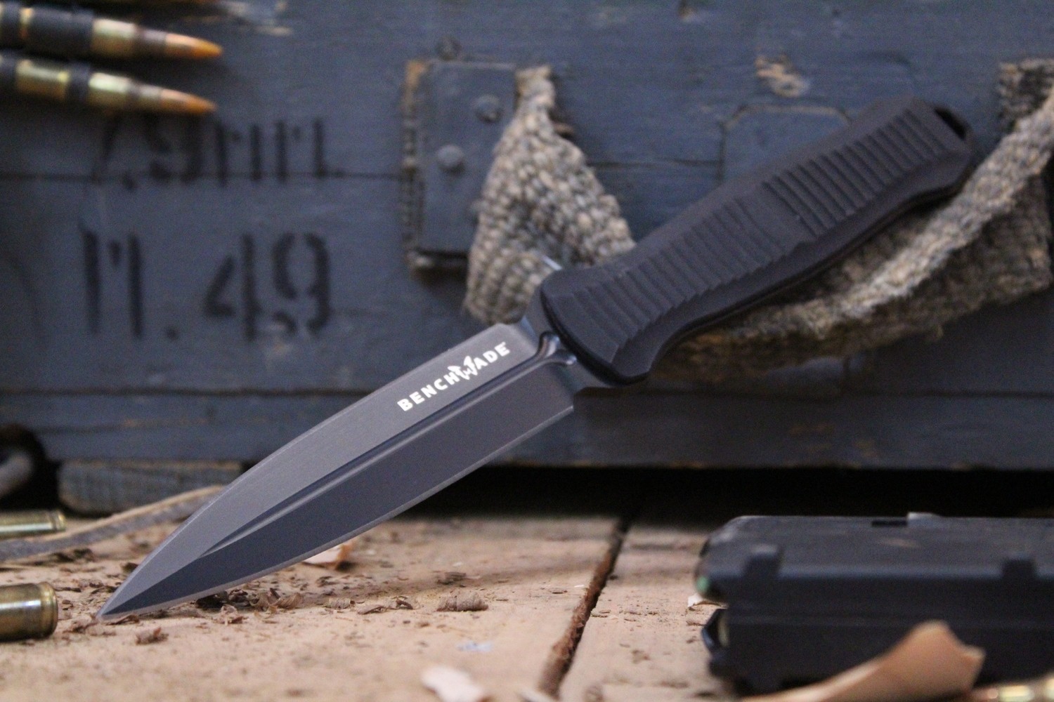 Benchmade Fixed Infidel 4.5&quot; Knife / Black / Black (Pre-Owned)