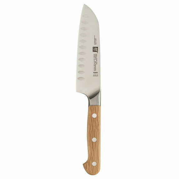 Zwilling J. A. Henckels Pro Holm Oak 5.5&quot; Hollow Edge Santoku Knife ( Discontinued )
