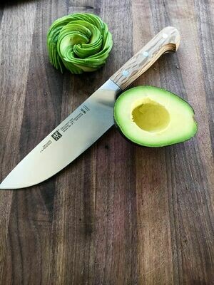 Zwilling J. A. Henckels Pro Holm Oak 6&quot; Wide Chef&#39;s Knife ( Discontinued )