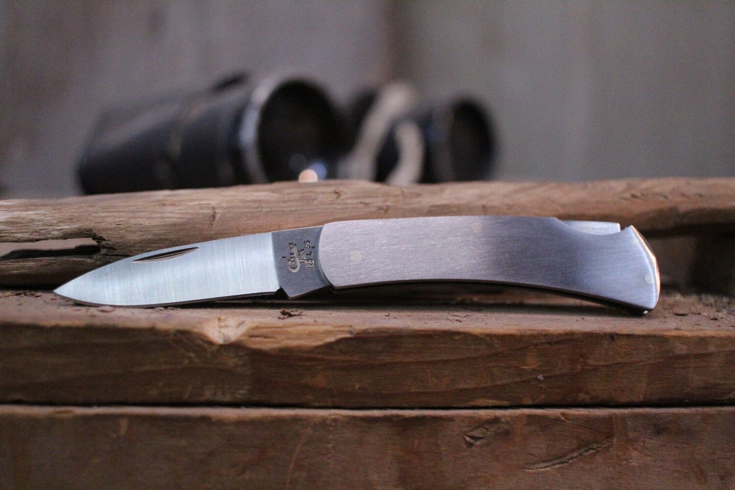 Case Executive 2.25&quot; / Brushed Stainless / Lockback