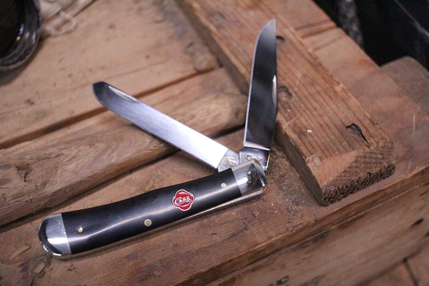 Case Trapper 4.125&quot; / Black Polymer / Stainless Steel ( Discontinued )