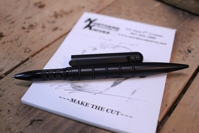Tuff-Writer Operator Series Tactical Pen, Midnight Black Aluminum