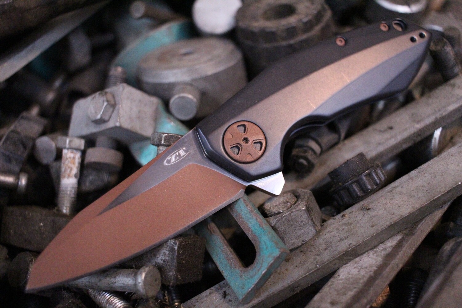 Zero Tolerance 0456 Sinkevich 3.25&quot; Folding Knife / Custom Cerakote / Two-tone 20CV