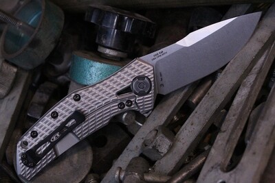 Zero Tolerance 0308 3.75" Frame Lock Knife / Coyote G10 / Titanium / 20CV / Stonewash