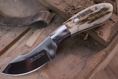 Don Dezarn Custom Little Bear 3.375" Fixed Blade / Satin / Mammoth Ivory / BG42