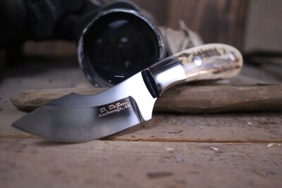 Don Dezarn Custom Little Bear 3.375" Fixed Blade / Satin / Mammoth Ivory / BG42