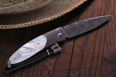 William Henry Studio B05 Reisling Typhoon Damascus / Mother Of Pearl / Sapphire / No. 5/10
