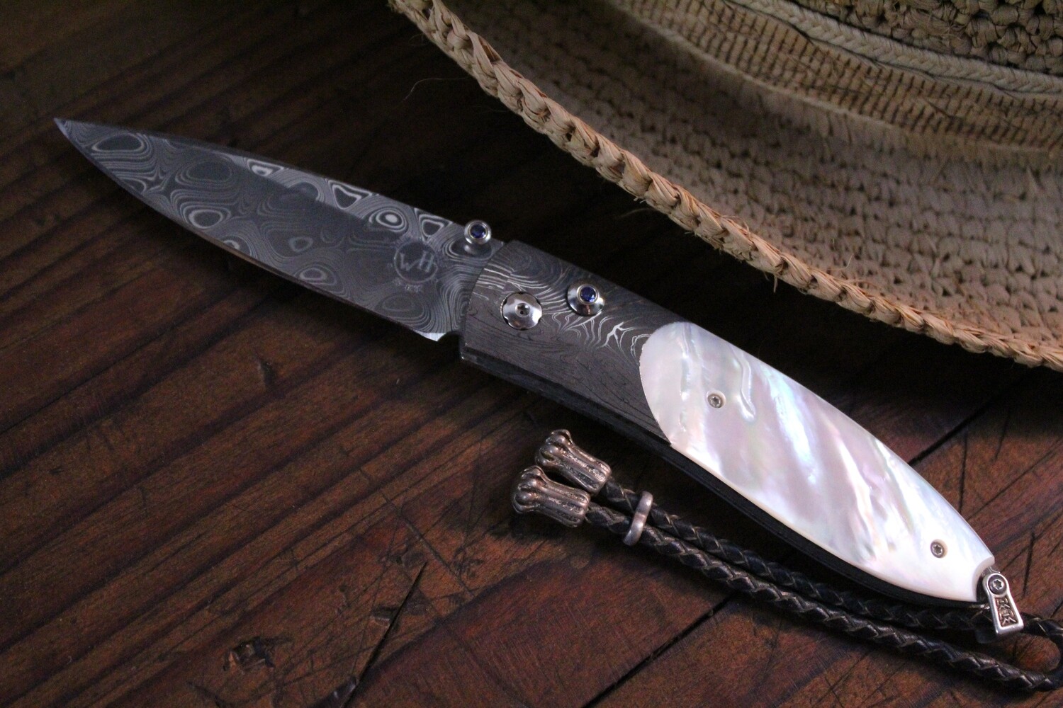 William Henry Studio B05 Reisling Typhoon Damascus / Mother Of Pearl / Sapphire / No. 5/10