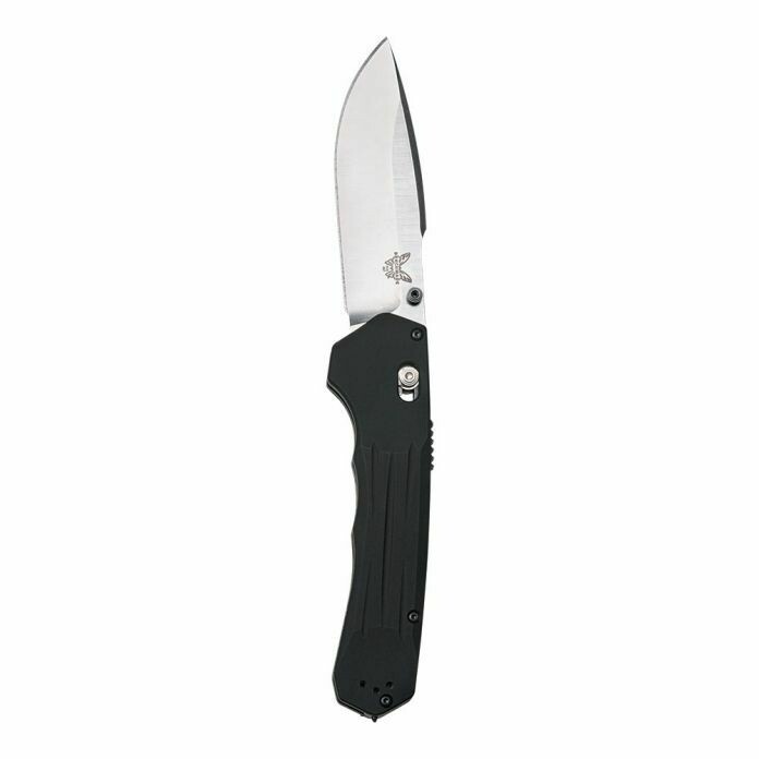 Benchmade Vallation 3.7&quot; Assisted Opening Knife / Satin / Black ( Discontinued )