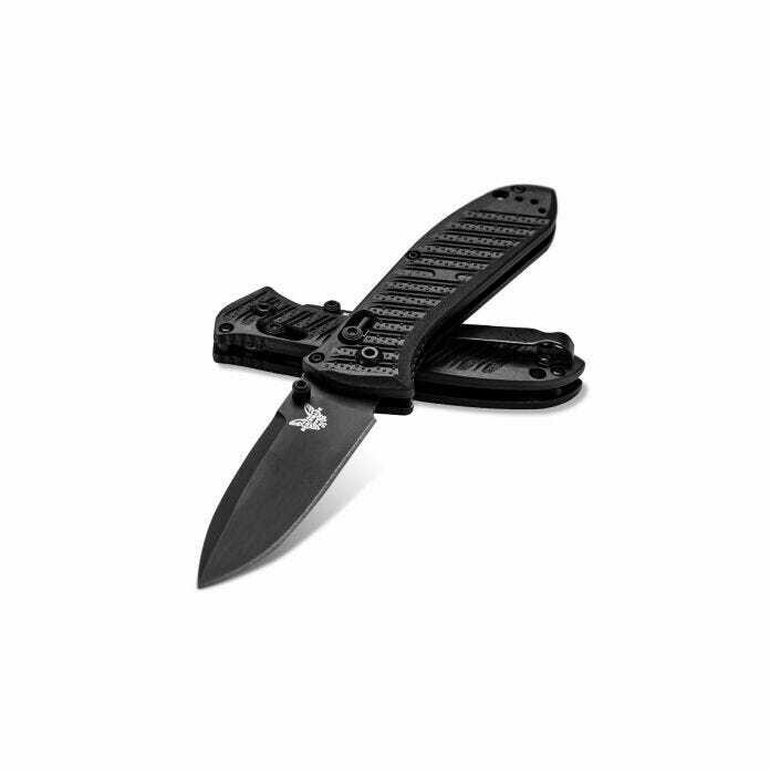 Benchmade Mini Presidio II Ultra 3.2&quot; AXIS Lock Folder / CF-Elite / Black S30V ( Discontinued )