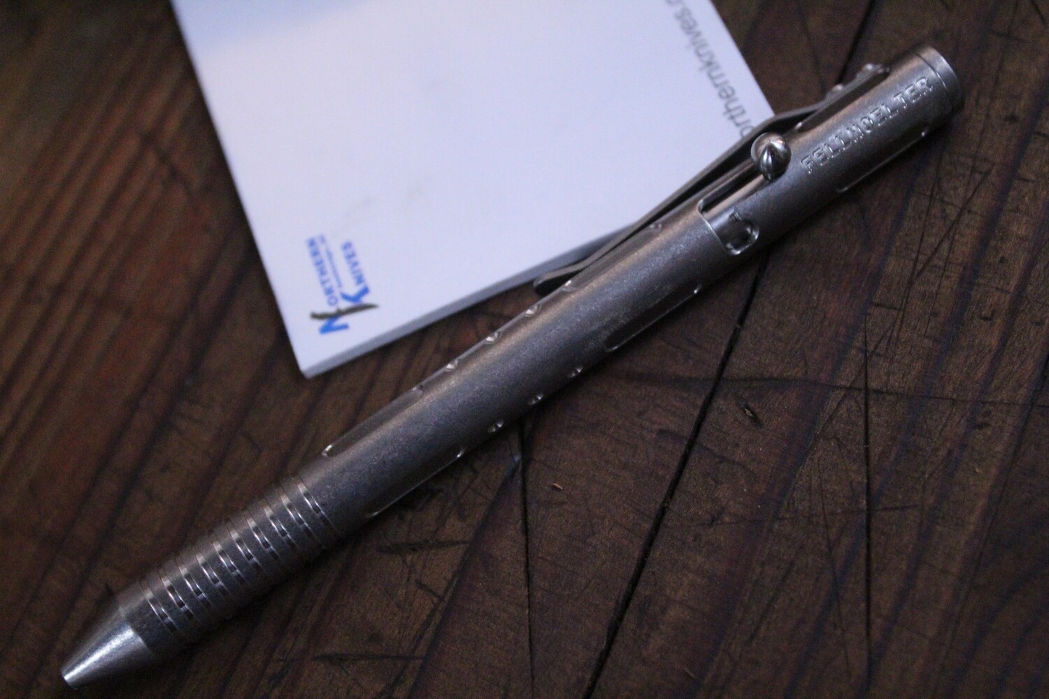 Fellhoelter TiBolt Deluxe Pen / Titanium ( Pre Owned)