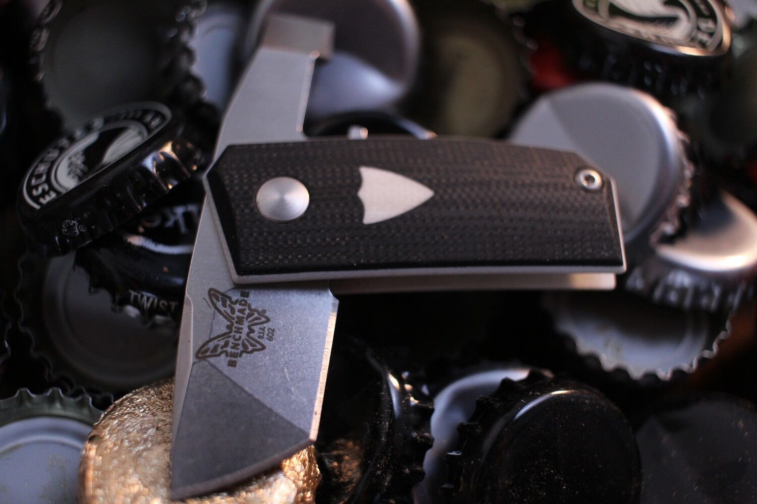 Benchmade Oeser Tengu Tool 1.14&quot; Friction Folder / Black G-10 / 3-in-1 CPM-20CV Multi-Tool ( Discontinued )