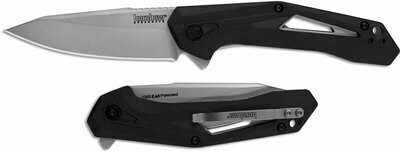 Kershaw Airlock 3" A/O Knife / Black / Bead Blasted ( Discontinued )