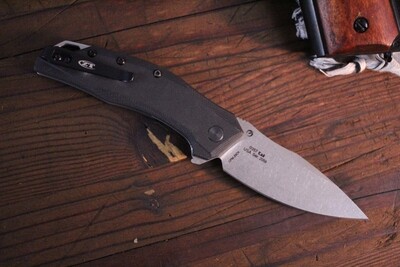 Zero Tolerance 0357 3.25" Assisted Opening Knife Black / G-10 / Working Finish
