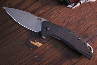 Zero Tolerance 0357 3.25" Assisted Opening Knife Black / G-10 / Working Finish