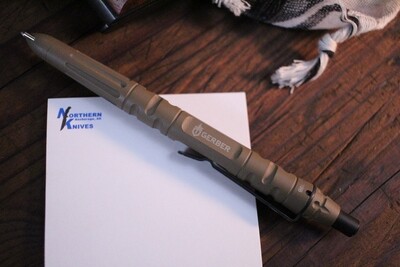 Gerber Impromptu Tactical Pen / Stainless Steel / Flat Dark Earth ( Pre Owned )