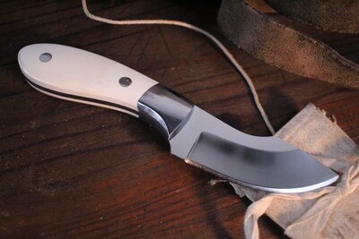 Don Dezarn Little Bear 3.5" Fixed Blade / Mammoth Ivory / Stainless