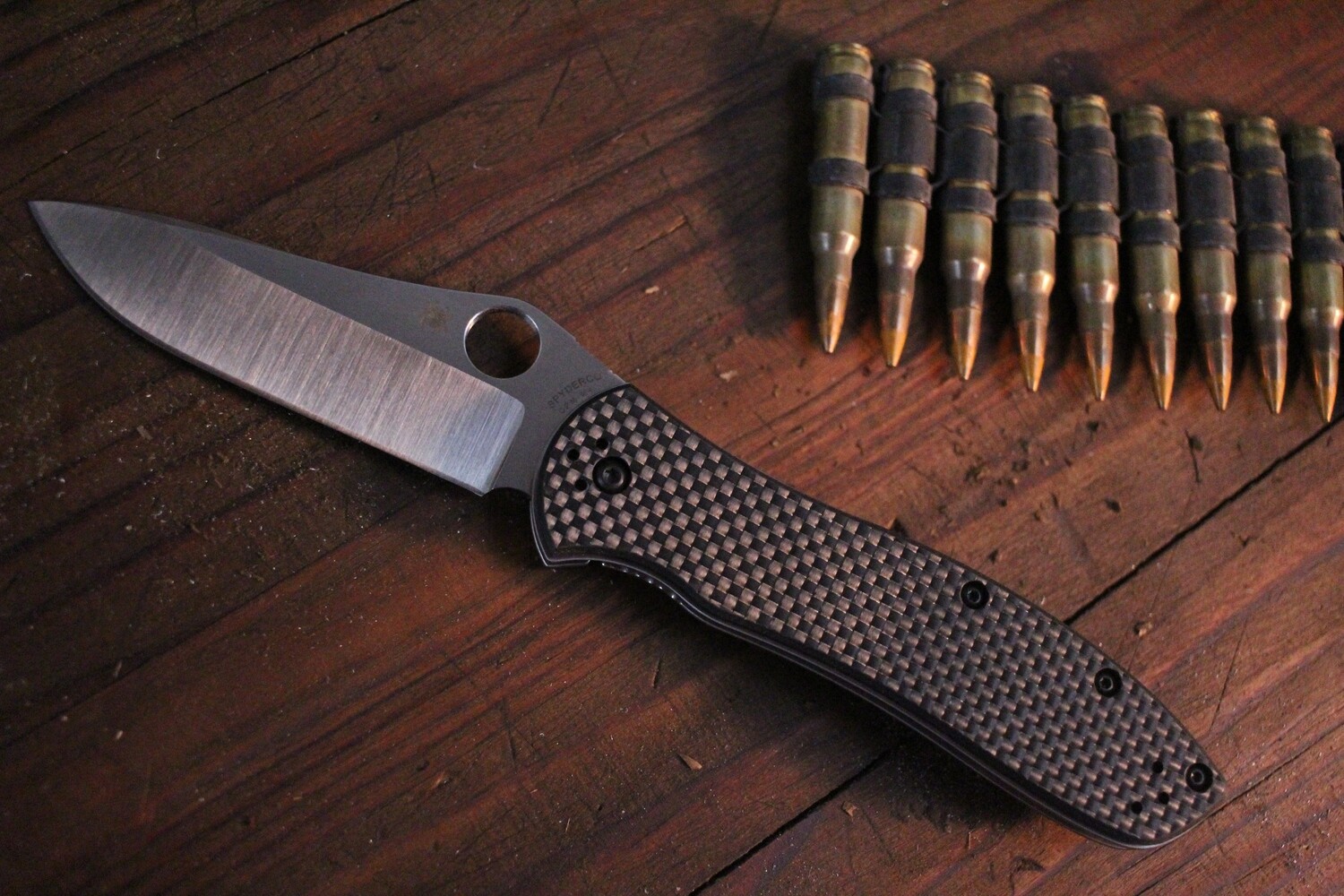 Spyderco Gayle Bradley 2 3.6&quot; Folding Knife / Carbon Fiber / Satin M4