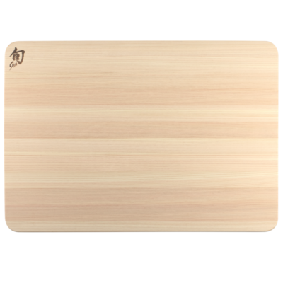 Shun Hinoki Cutting Board - Large W/ Juice Groove