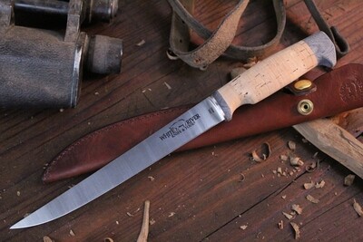 White River Knives 8.5" Traditional Fillet Knife, Cork / 440C