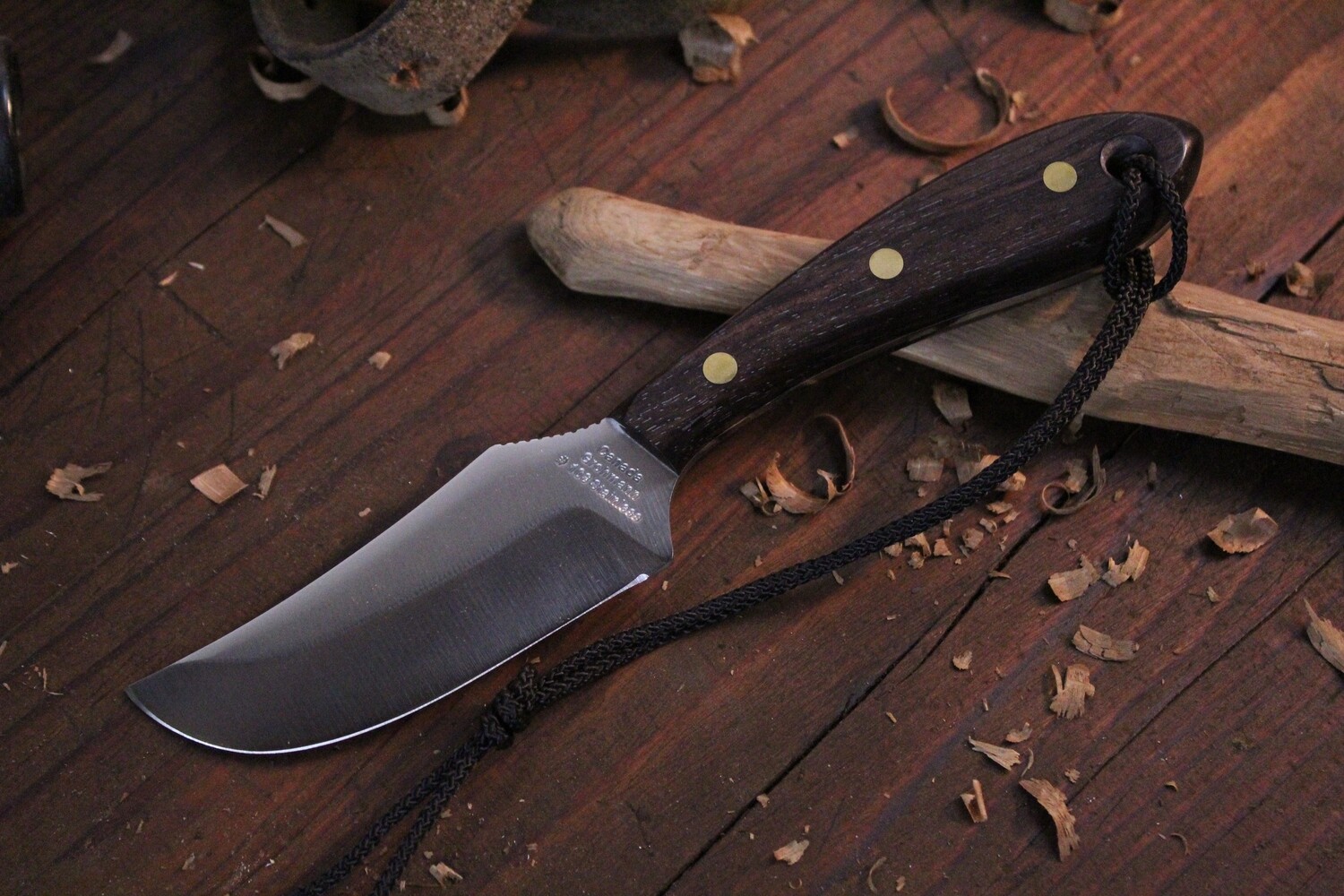 Grohmann #103 Short Blade Skinner 4&quot; Fixed Blade / Rosewood / Stainless
