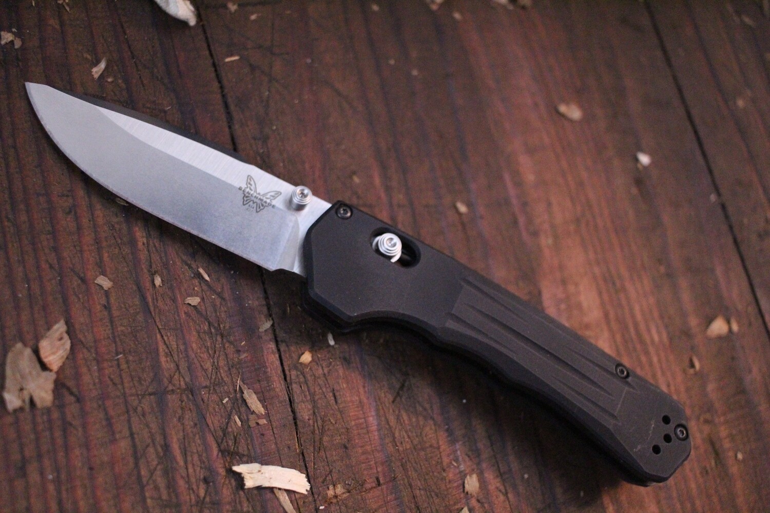 Benchmade Mini Vallation 3.2&quot; AXIS-Assist Knife / Black / Satin ( Prototype )